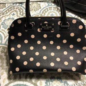 Kate spade polkadot satchel